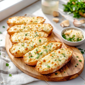 garlic bread with cheese